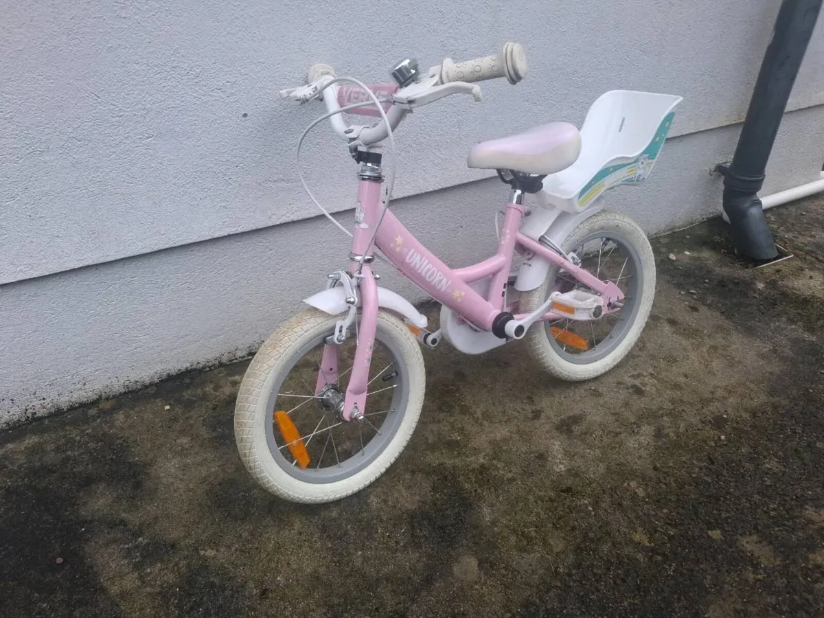Unicorn girls bike - Image 2