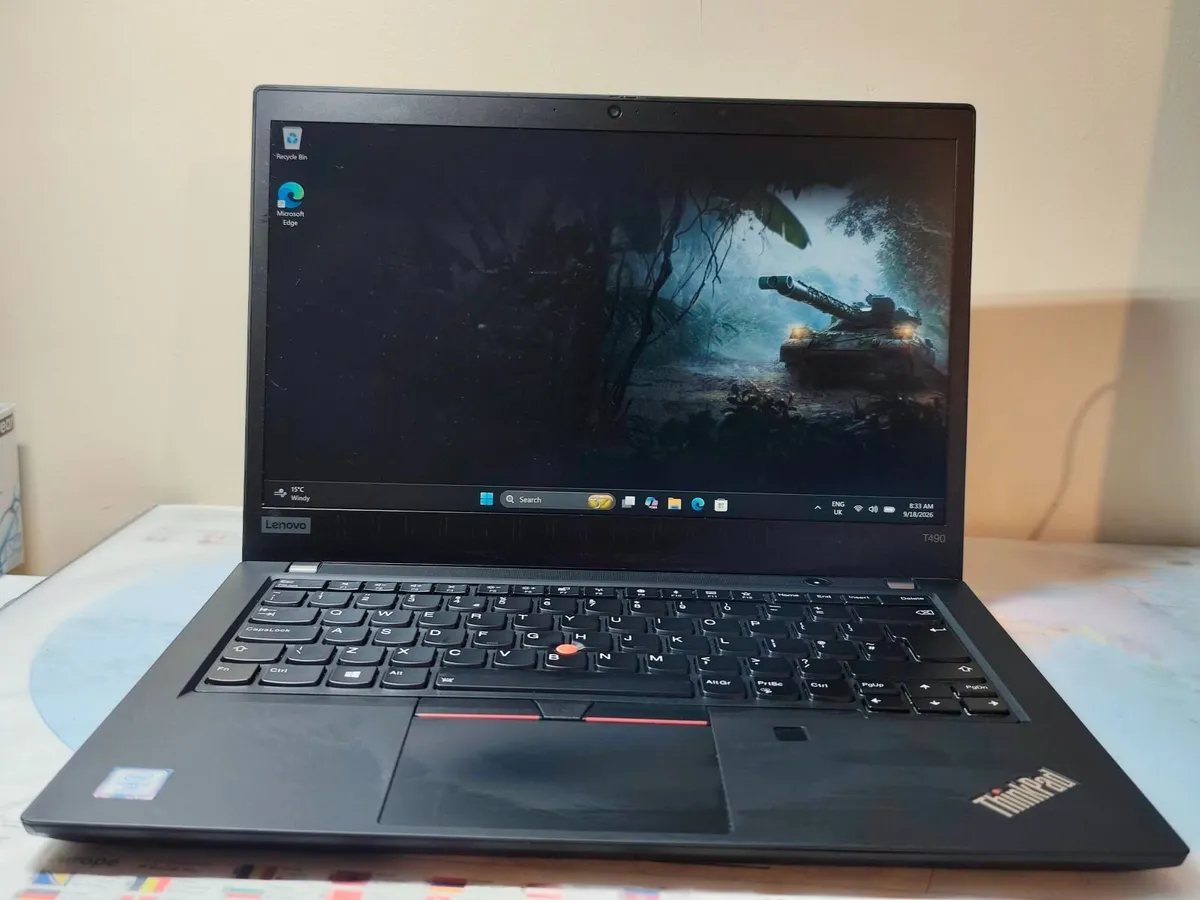 Lenovo ThinkPad T490 Intel i7 8th Gen | 16GB RAM | - Image 1