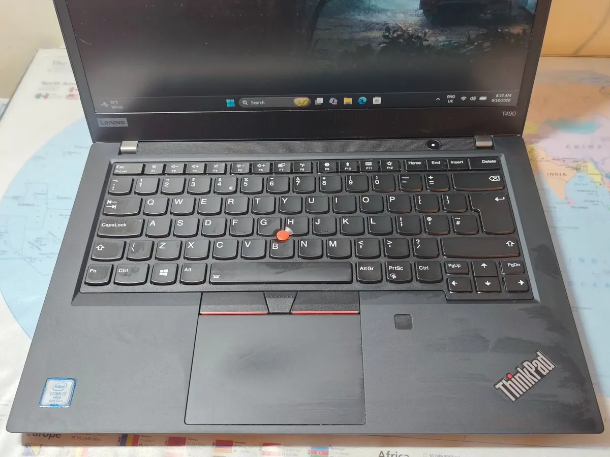 Lenovo ThinkPad T490 Intel i7 8th Gen | 16GB RAM | - Image 3