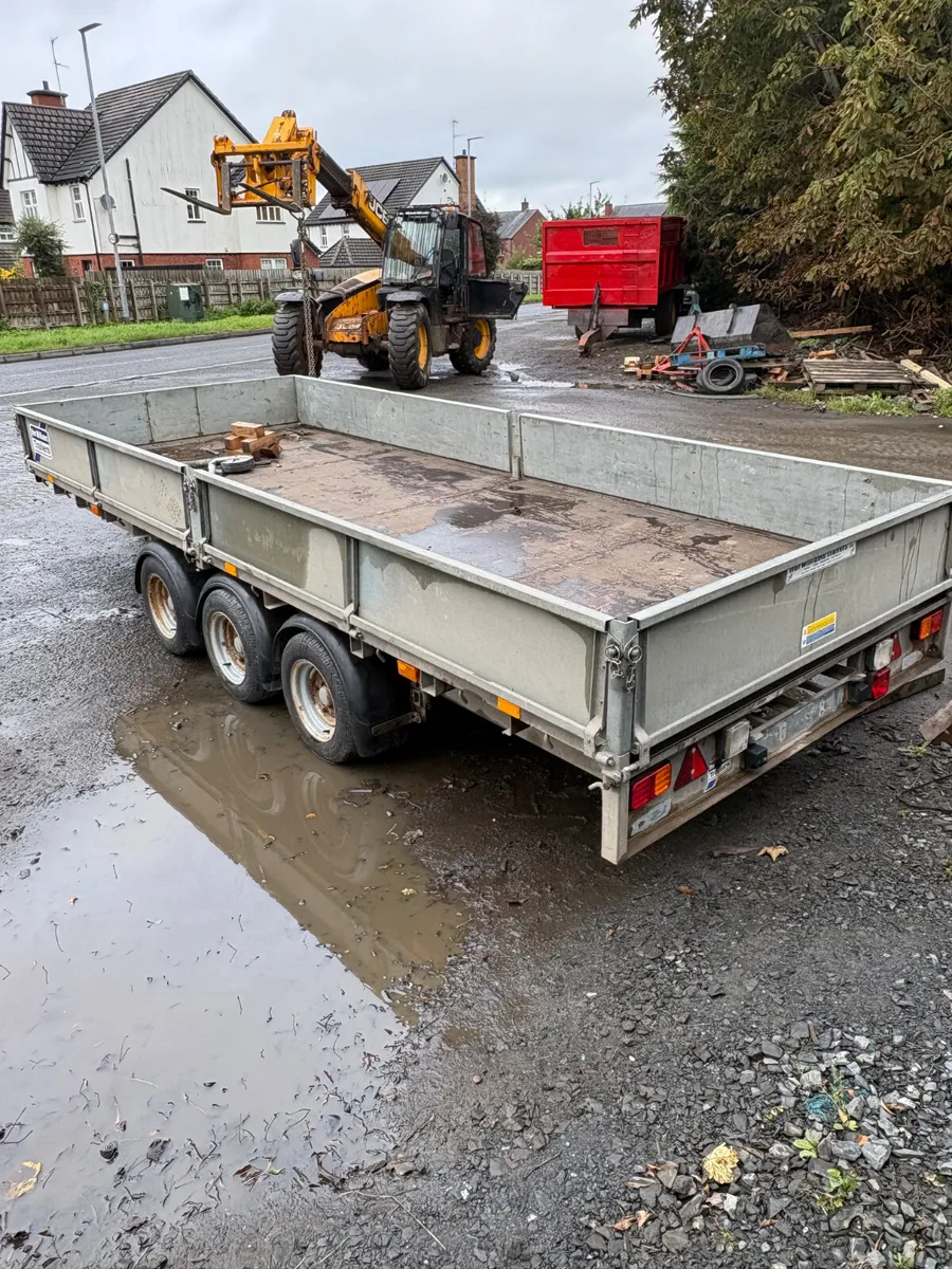 Ifor Williams 16ft dropside trailer - Image 2