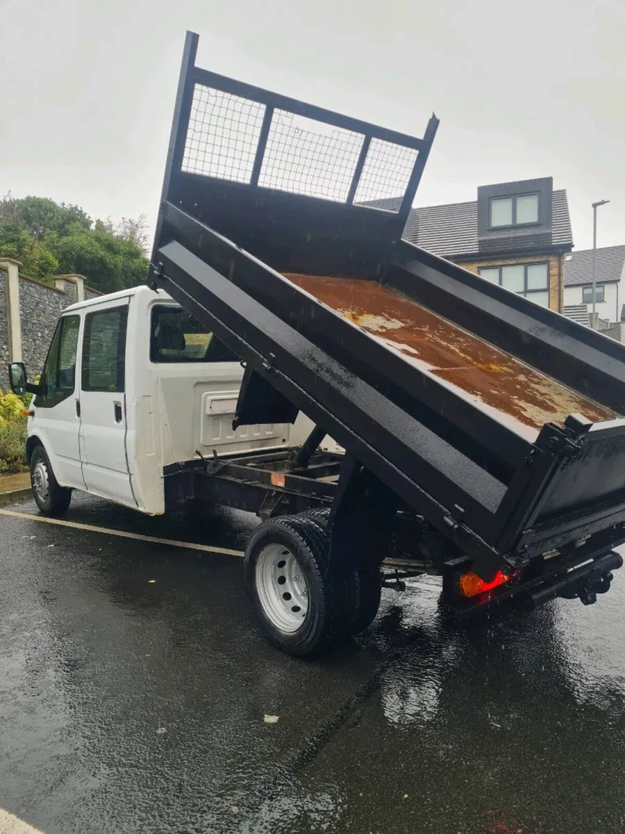 2010 ford transit tipper,crew cab - Image 4