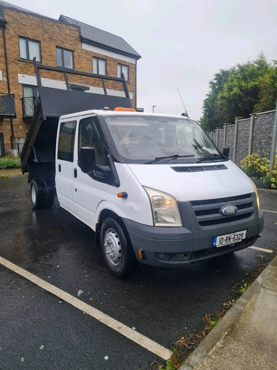 2010 ford transit tipper,crew cab - Image 1