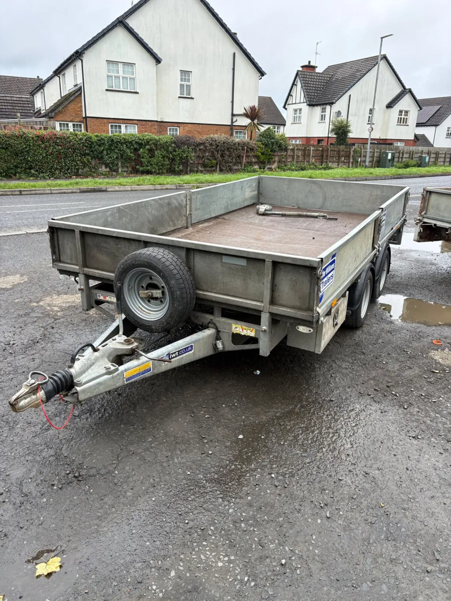 Ifor Williams 12ft dropside trailer - Image 1