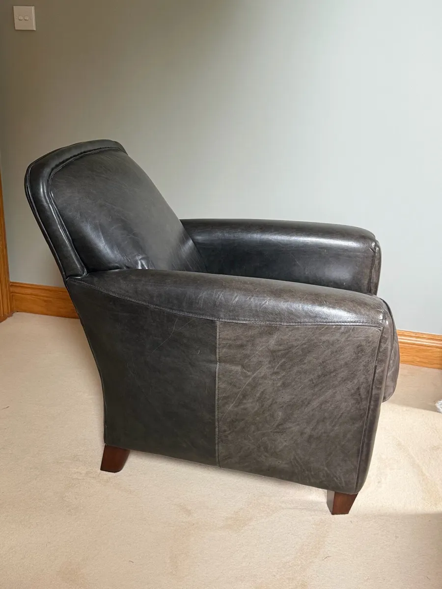 Full Leather Armchair - Image 2