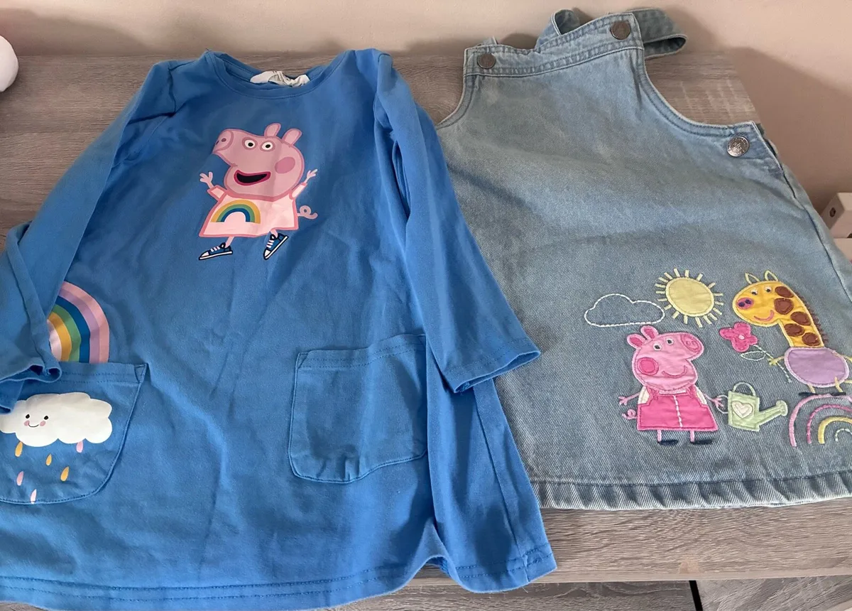 Peppa pig dresses 4-5 years