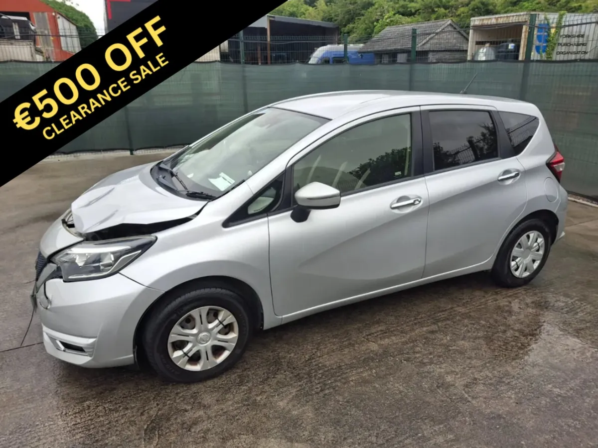 2017 Nissan Note    Automatic - Image 1