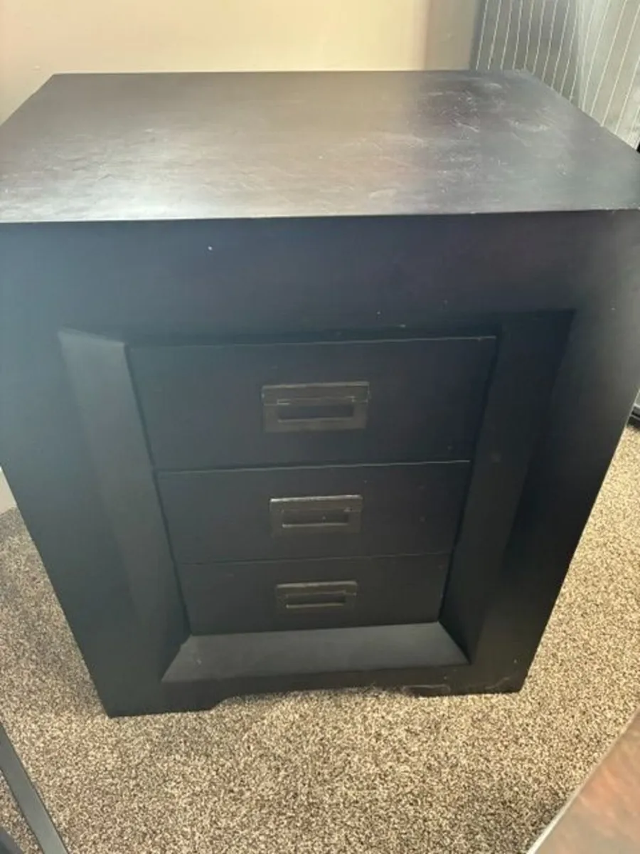 Bedside Locker x 2 - Image 2