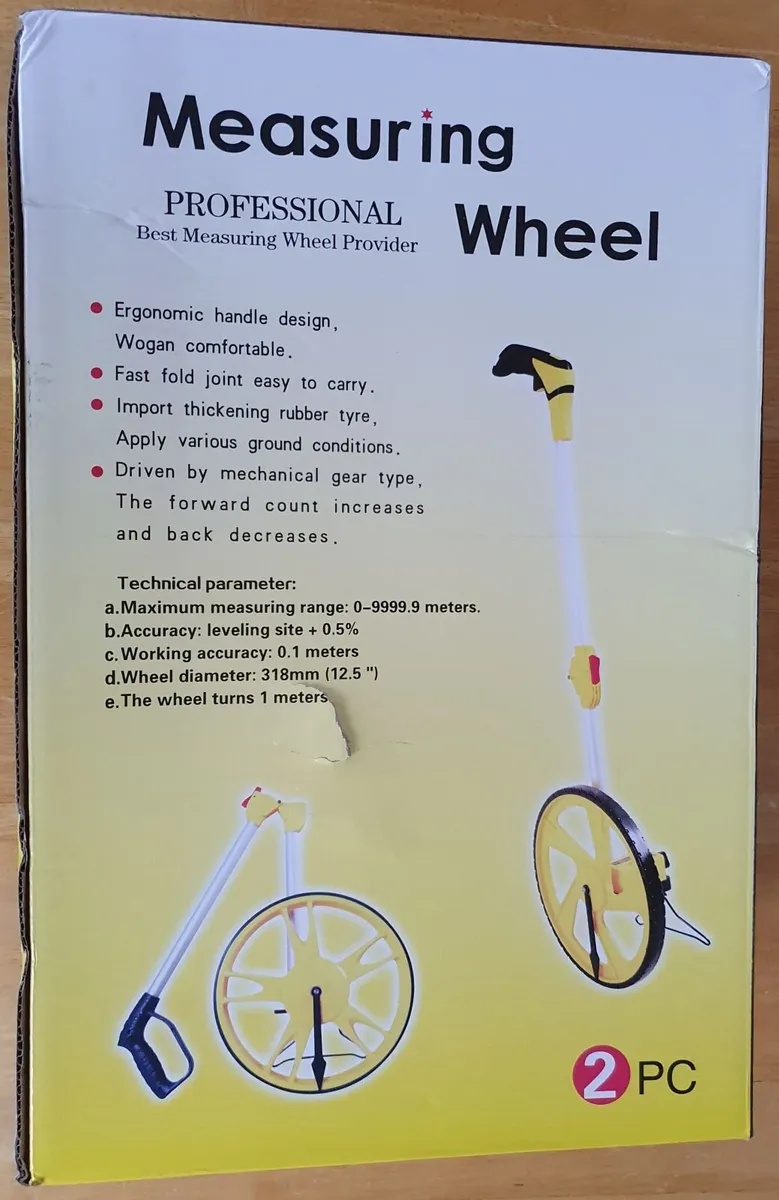 Distance Measuring Trundle Wheel Large - Image 4