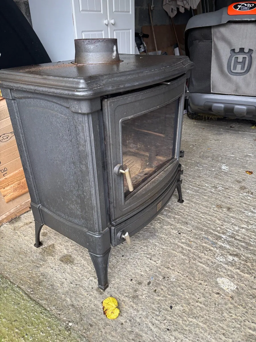 Wood burning stove, with back boiler - Image 4
