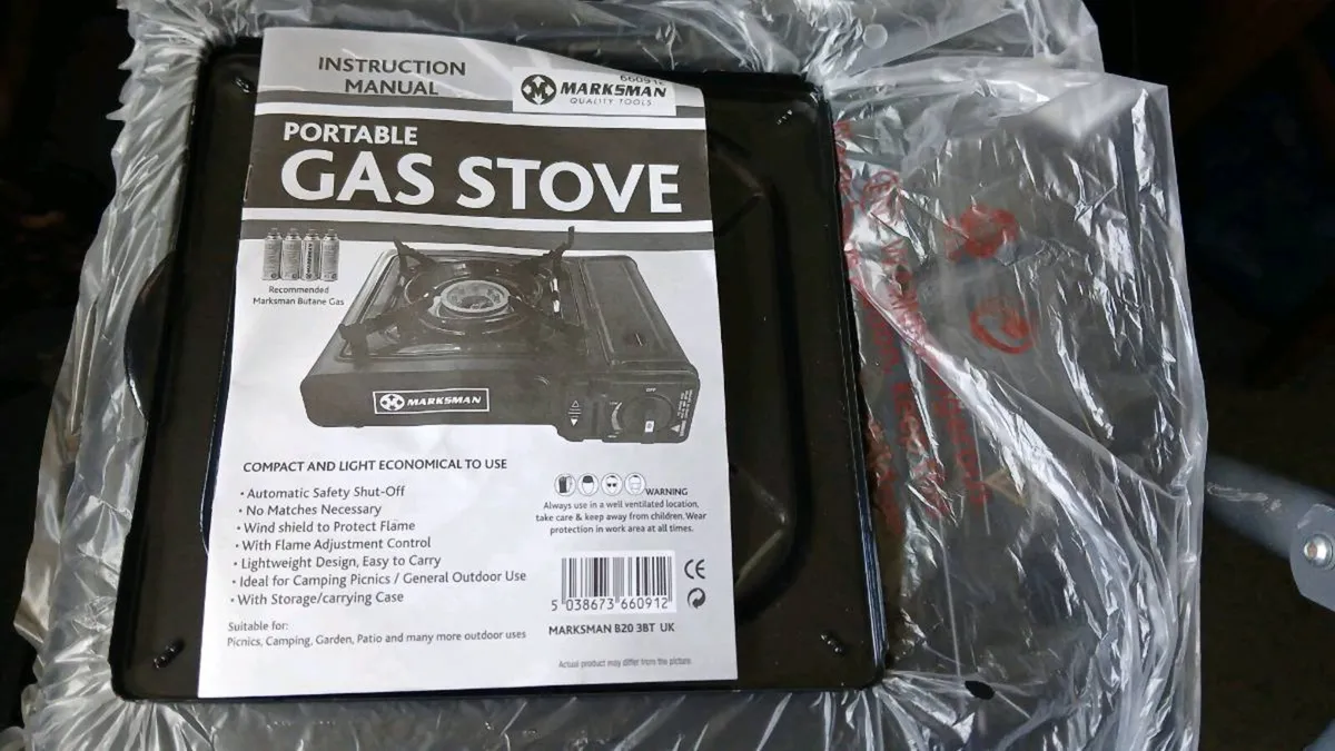 Portable gas stove. - Image 1
