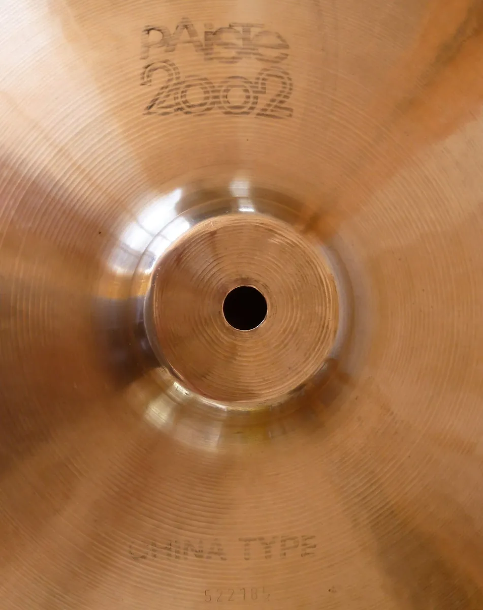 Paiste 2002 Black Label 20 inch China Type. - Image 4
