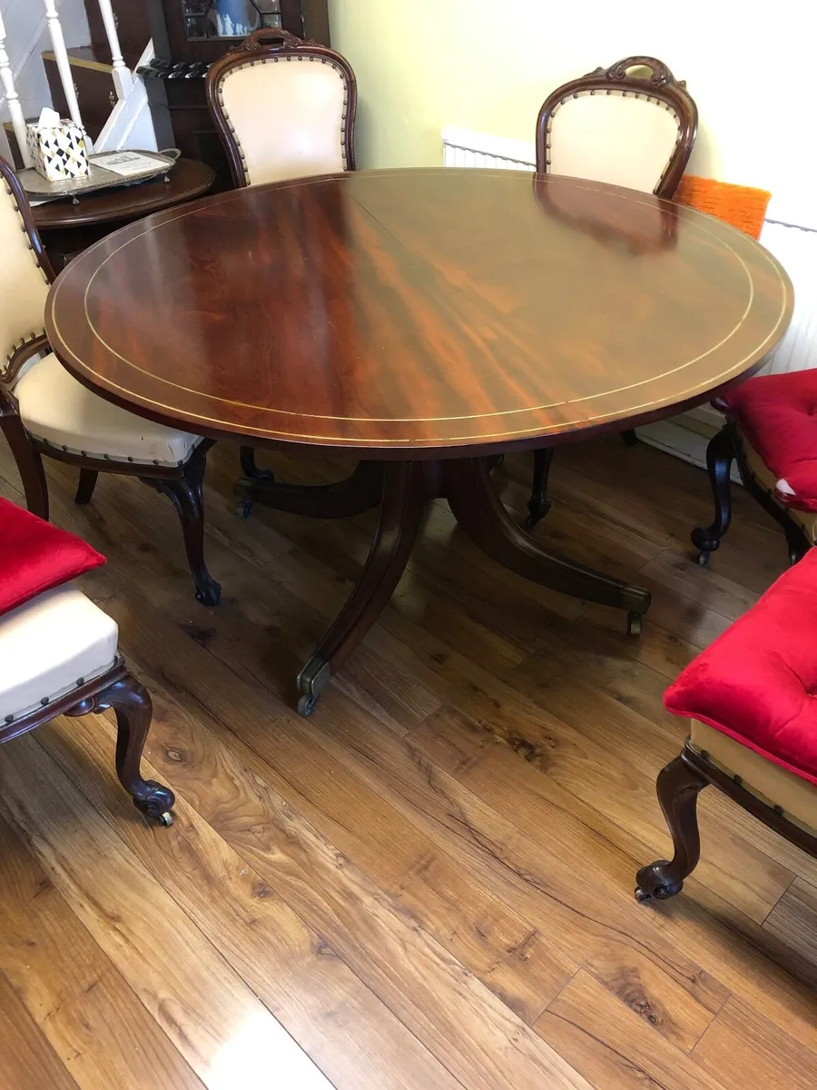 Antique dining table - Image 2