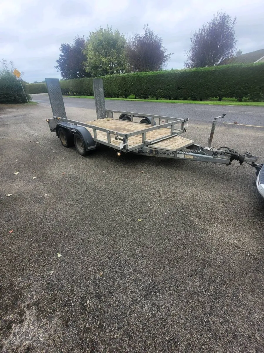 10x6 ifor Williams plant trailer - Image 1