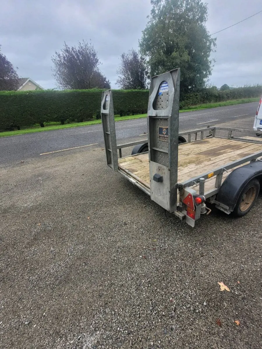 10x6 ifor Williams plant trailer - Image 4