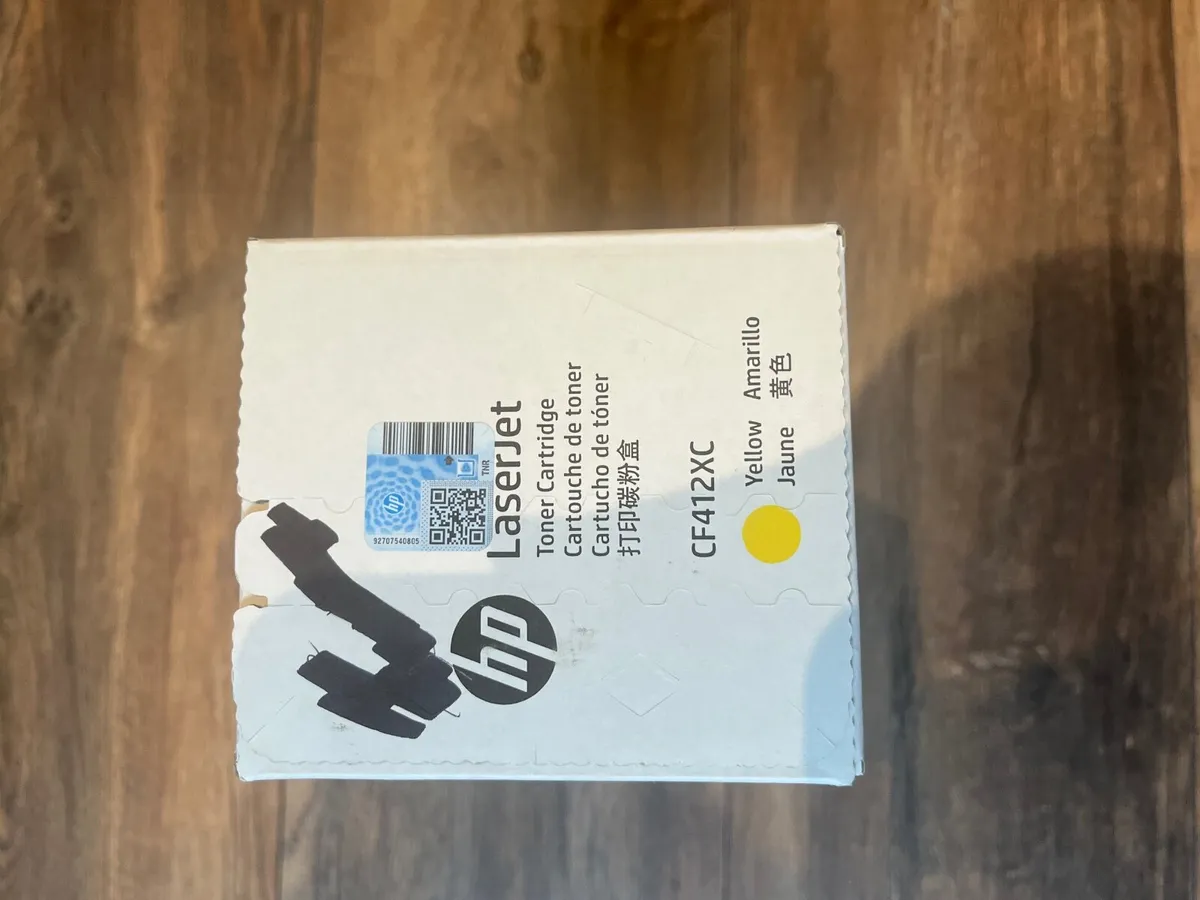 HP CF412XC Yellow Ink Toner - Image 1