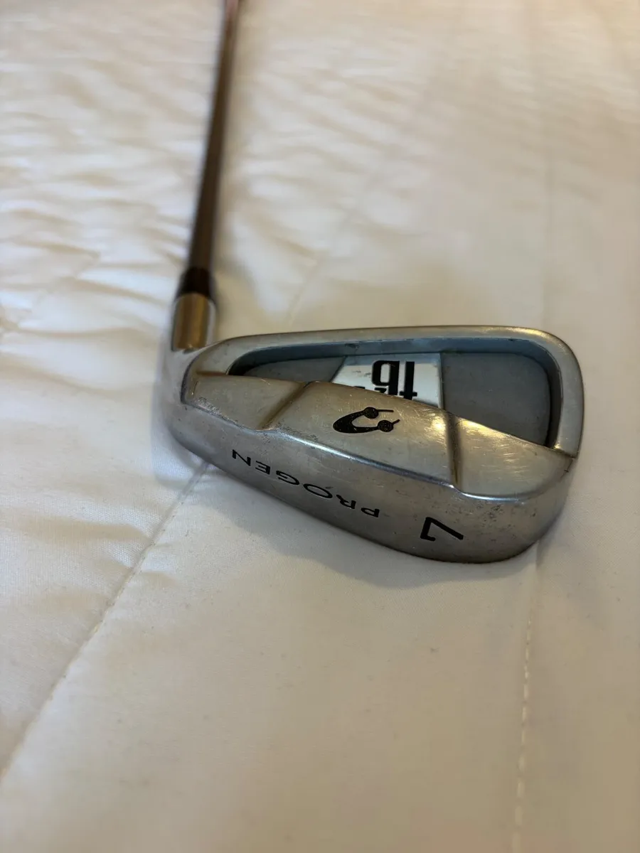 Progen fb 7 Iron Men’s RH  Graphite - Image 1