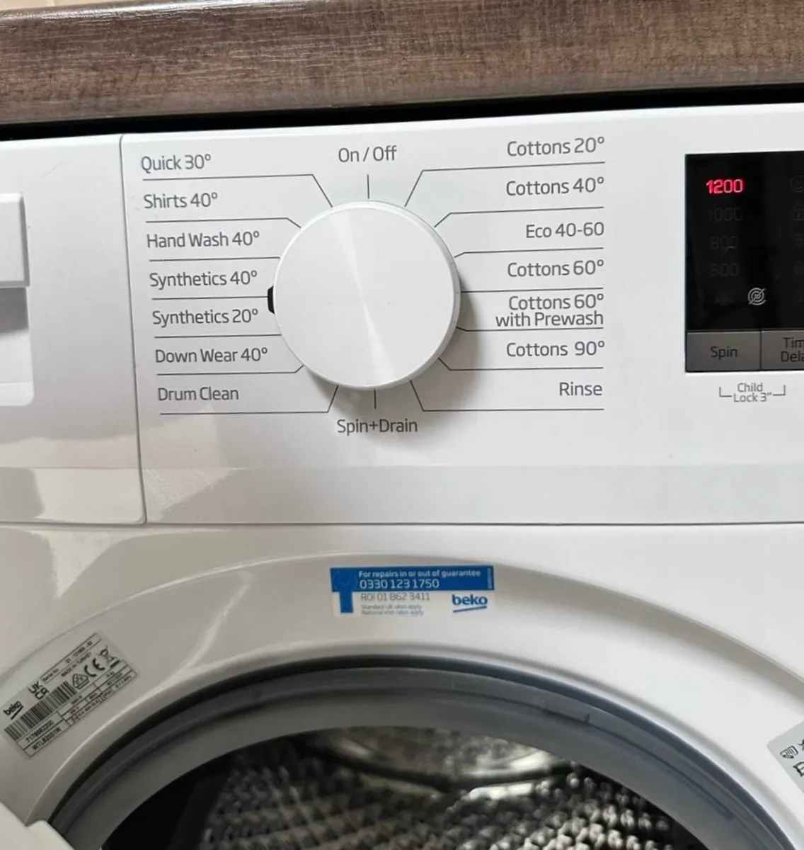 Beko washing machine - Image 2