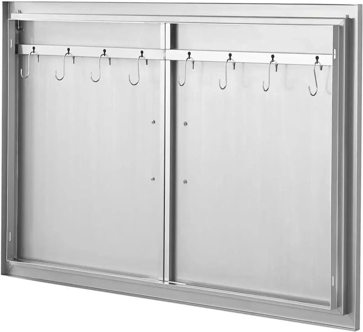 990x660mm BBQ Access Door Stainless Steel Kit - Image 4