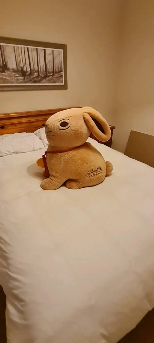 Giant Lindt Plush Bunny - Image 1