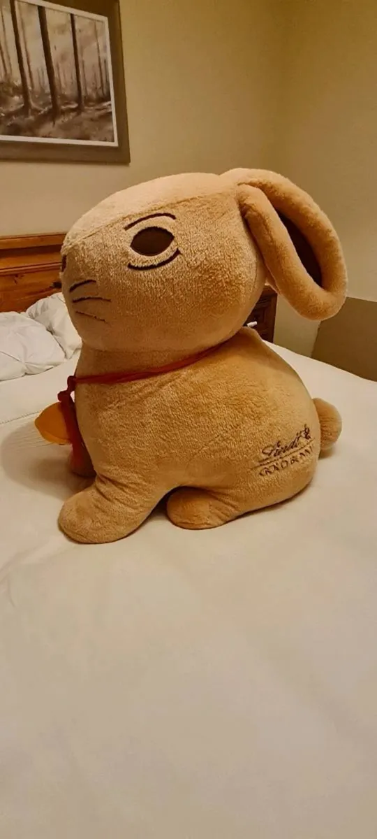 Giant Lindt Plush Bunny - Image 2