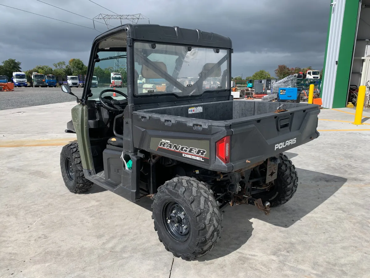 POLARIS RANGER 4X4 DIESEL ATV FOR AUCTION - NAAS - Image 4