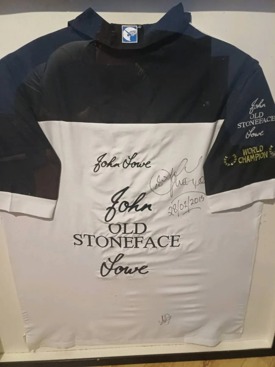 John lowe signed shirt - Image 2