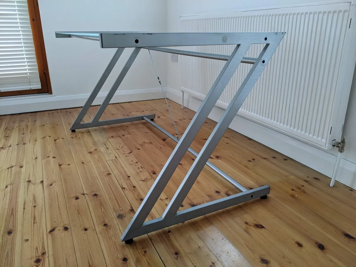 Glass Office Desk/Table - Image 2