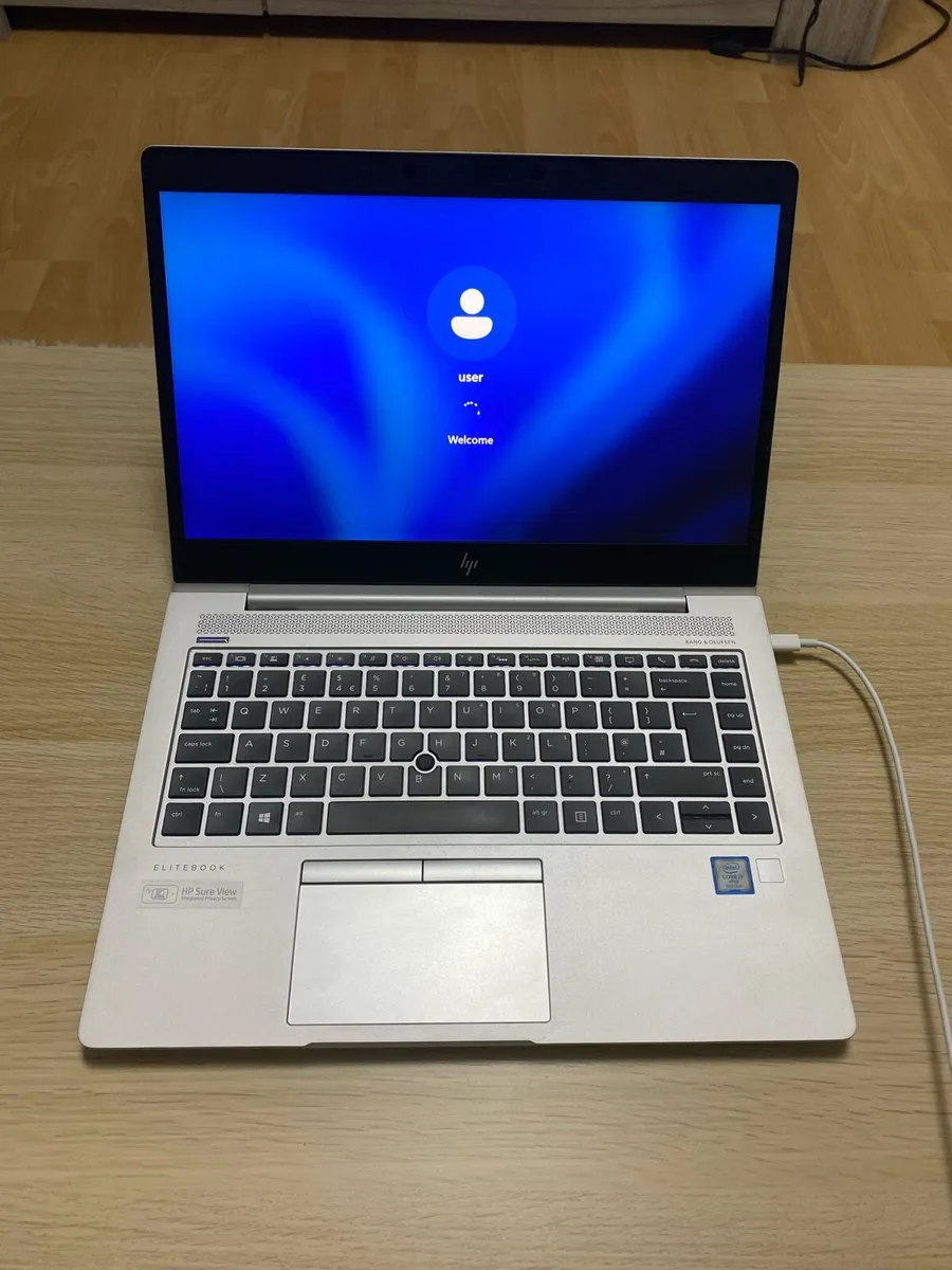 4 x HP i7 pro Laptops 8/256 windows 11 - Image 1