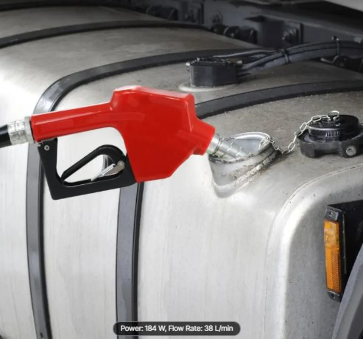 Fuel Transfer Pump, 12V DC 37.9 LPM 798.6 cm Lift, - Image 3
