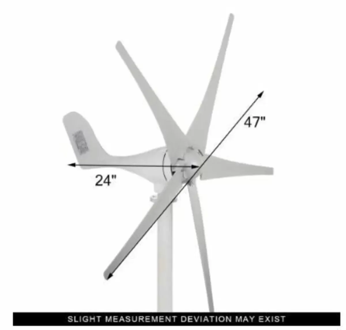 Wind Turbine Generator 400W Residential Power - Image 1
