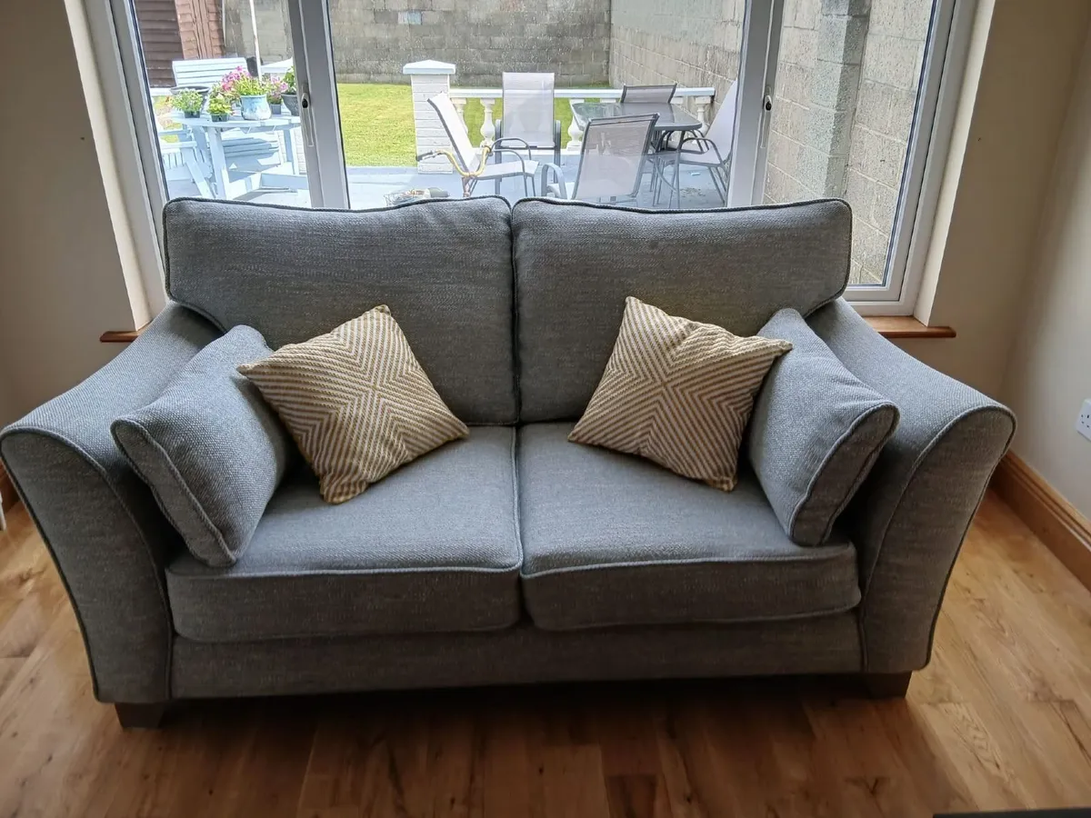 2 seater Sofa & Chair - Image 3