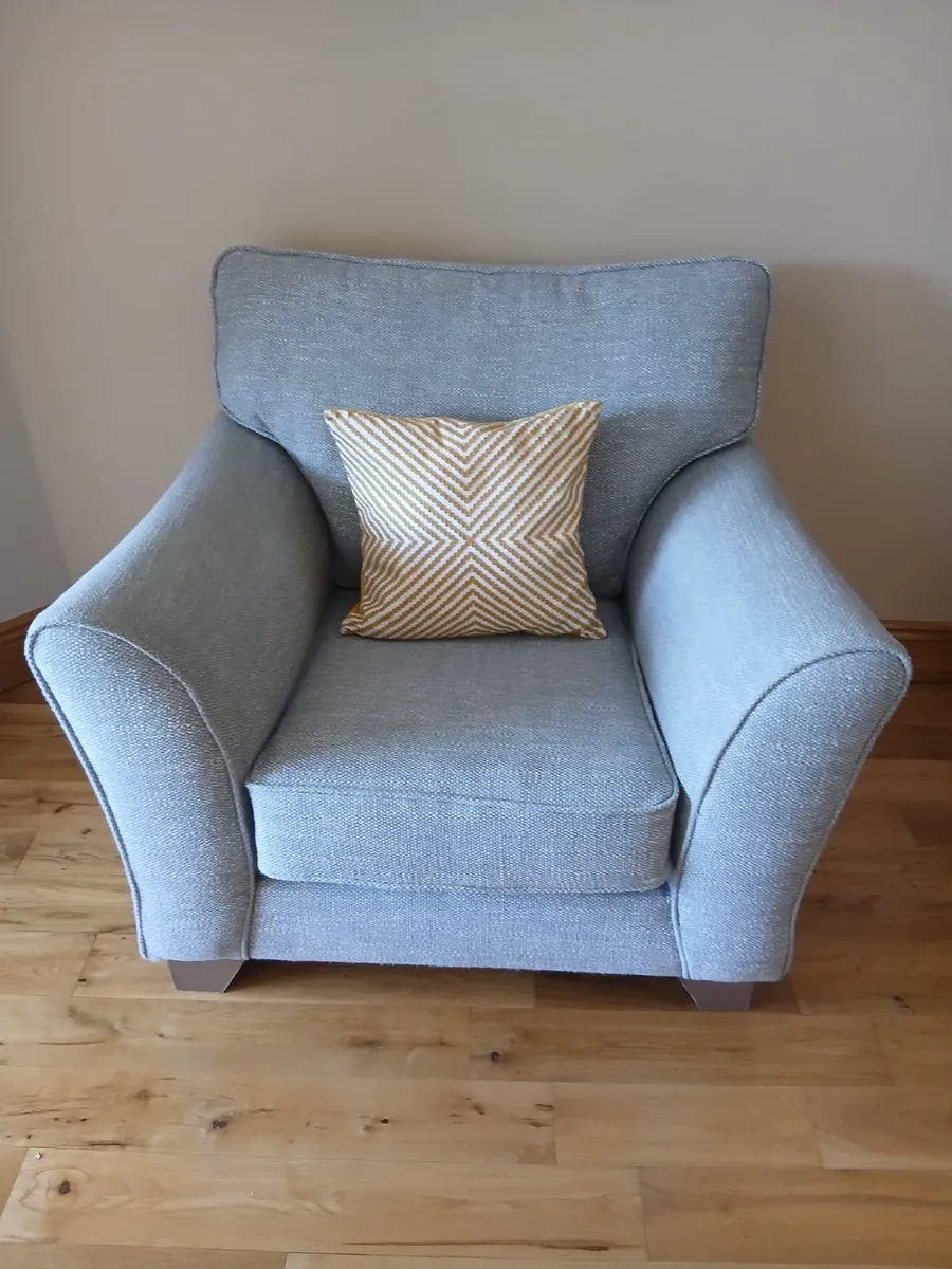 2 seater Sofa & Chair - Image 4