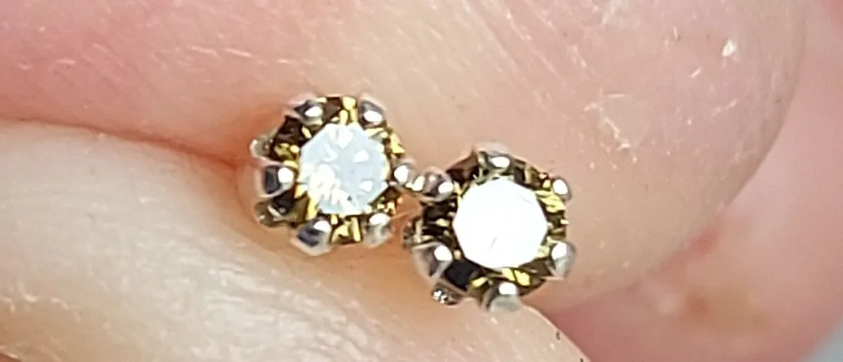 Natural Brown Diamond 0.12ct GWLAB Certified S925 - Image 3