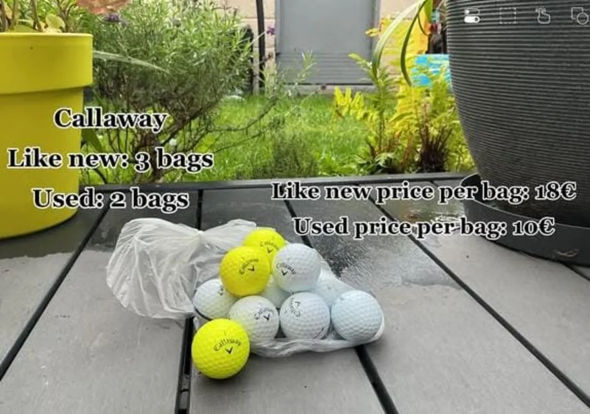 Golf balls bags of 12 - Image 4