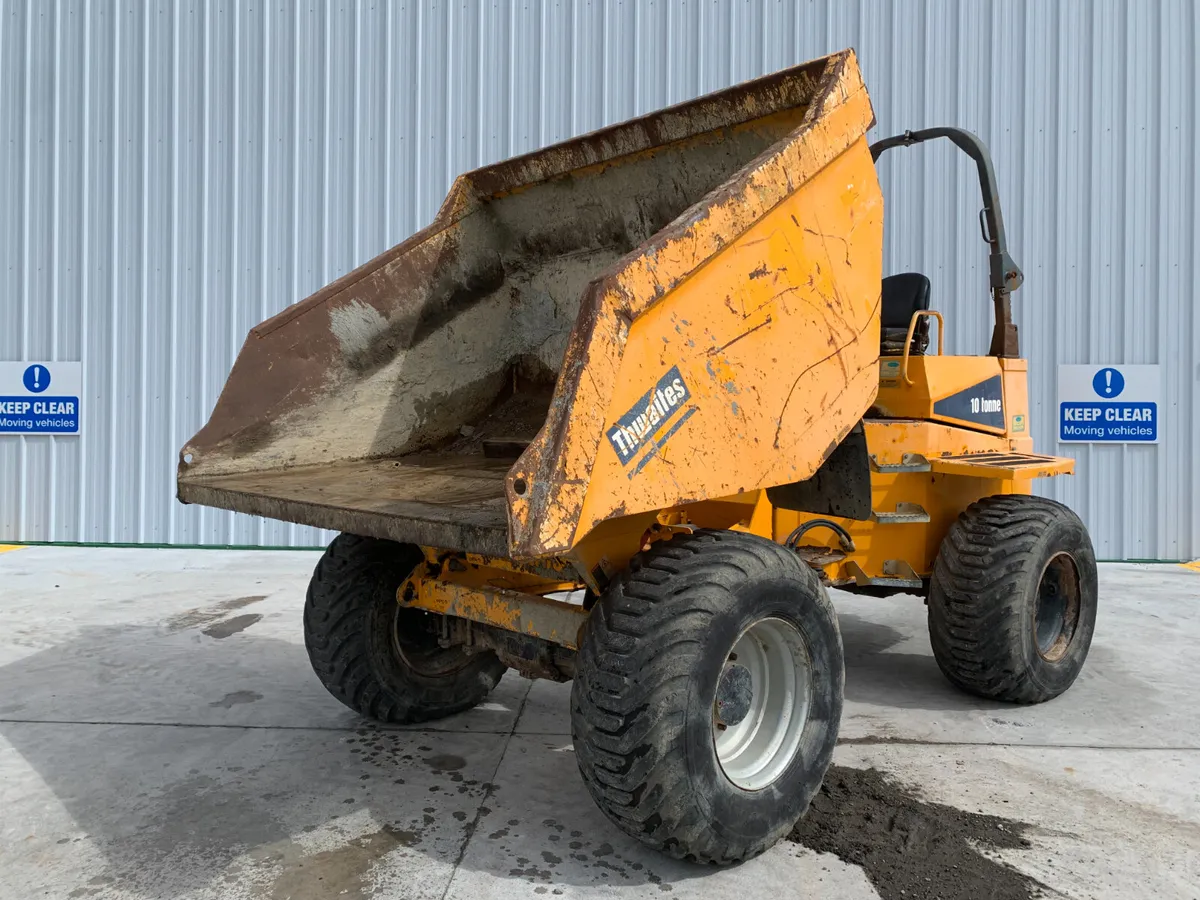 NO RESERVE THWAITES 10T DUMPER FOR AUCTION - NAAS - Image 1