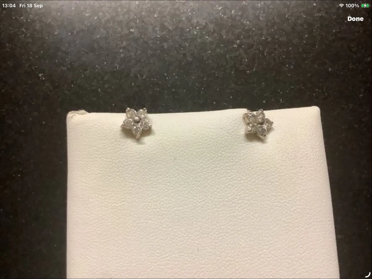 Silver 925 earrings two pair - Image 3