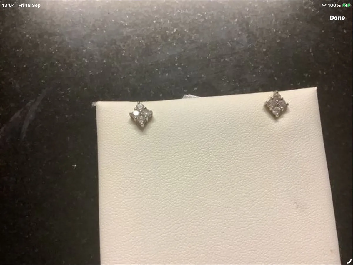 Silver 925 earrings two pair - Image 4