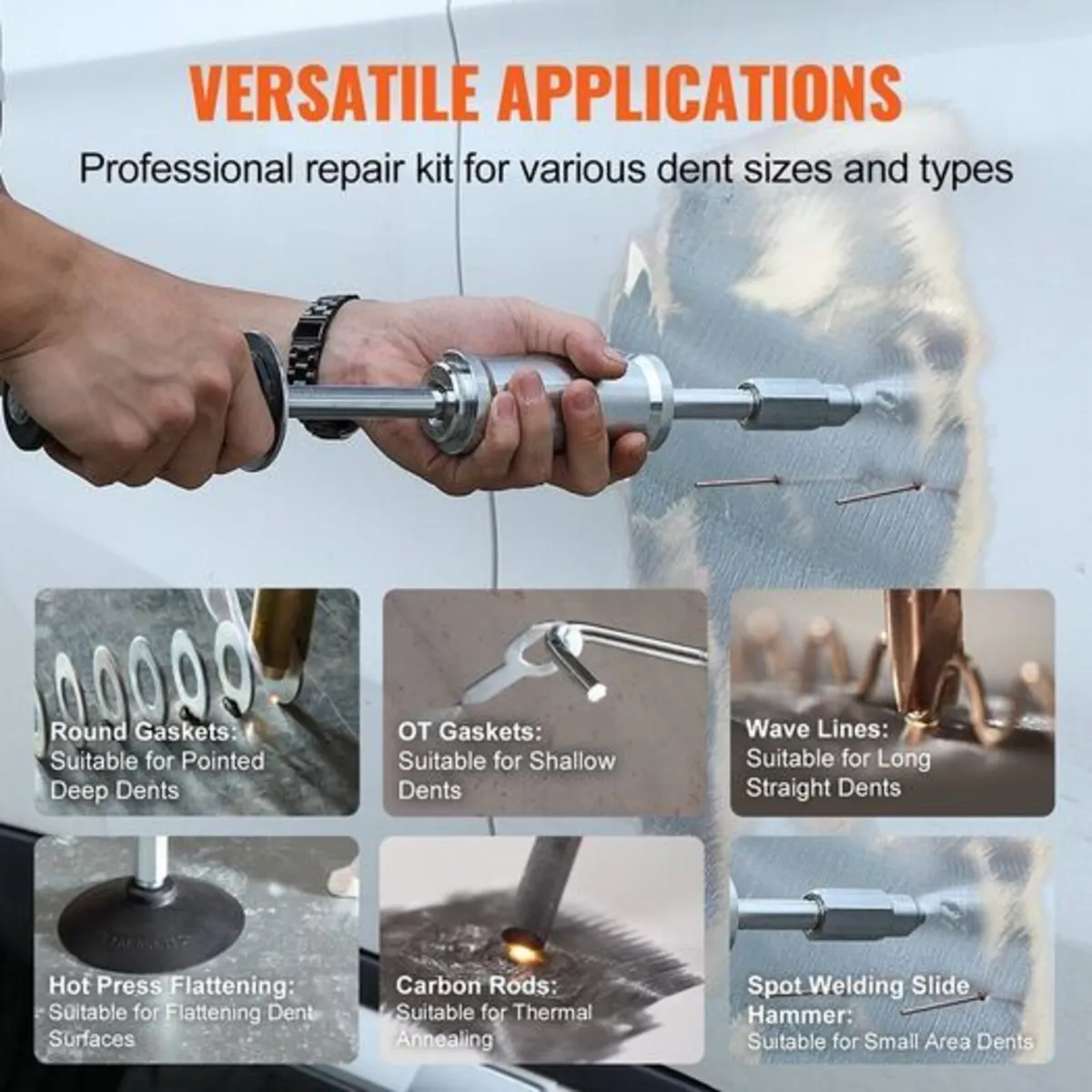 3000W Stud Welder Dent Puller Kit – 6 Mode Auto Bo - Image 3