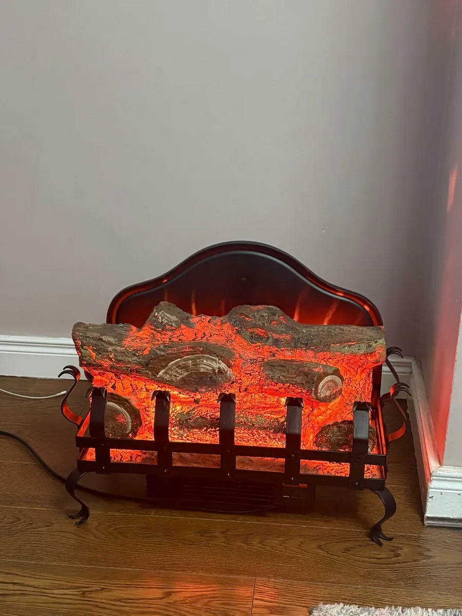 🔥 VINTAGE BURLEY ELECTRIC LOG FIRE FOR SALE 🔥 - Image 2