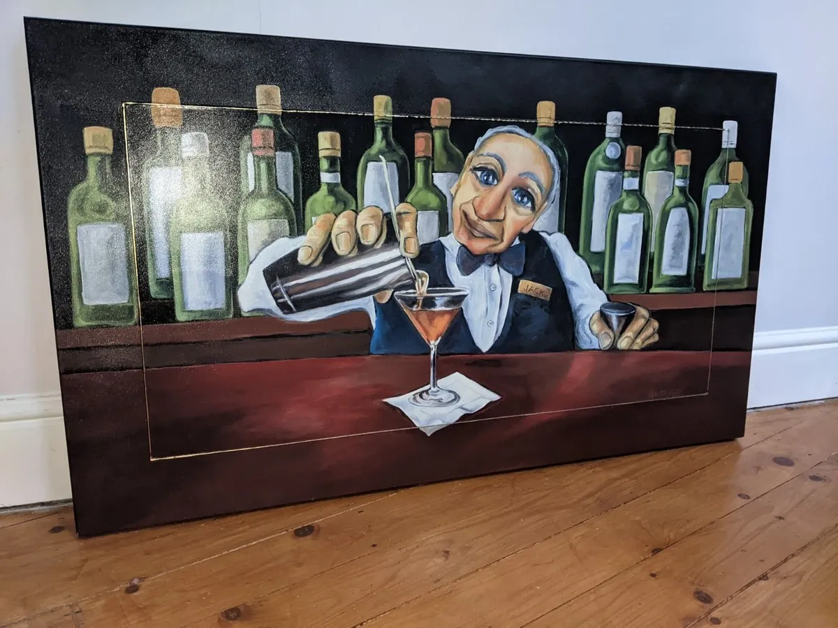 "JACK" canvas painting - Image 2