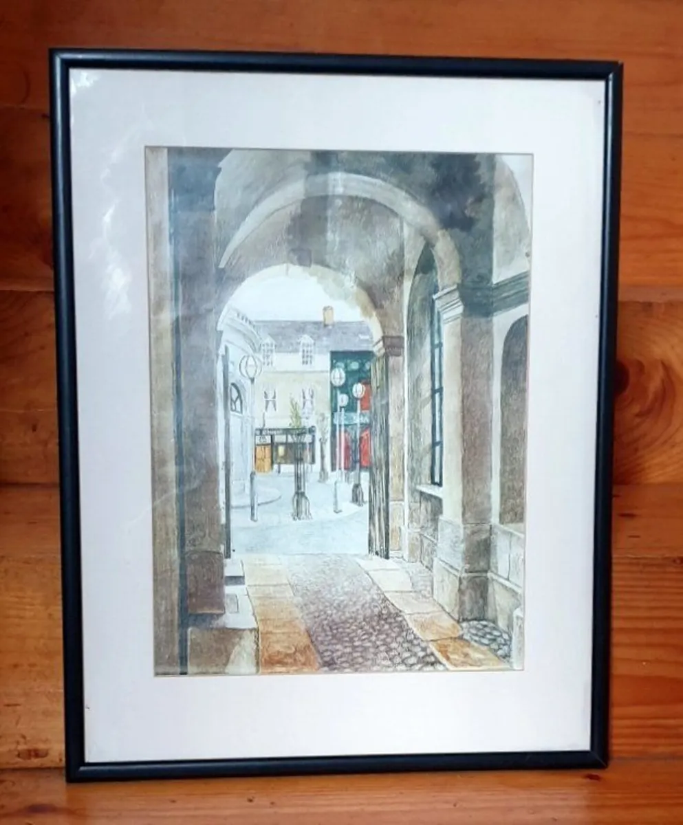 Framed Artwork of Mutton Lane Inn, Cork City Cente - Image 1