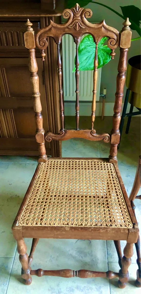 Pair of antique chairs - Image 2