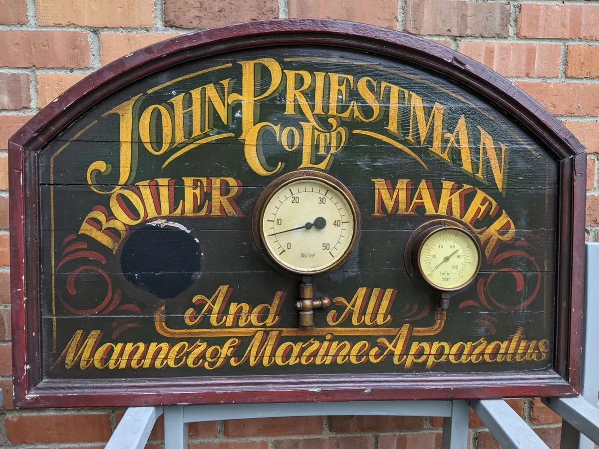 Maritime Antique Sign - Image 3