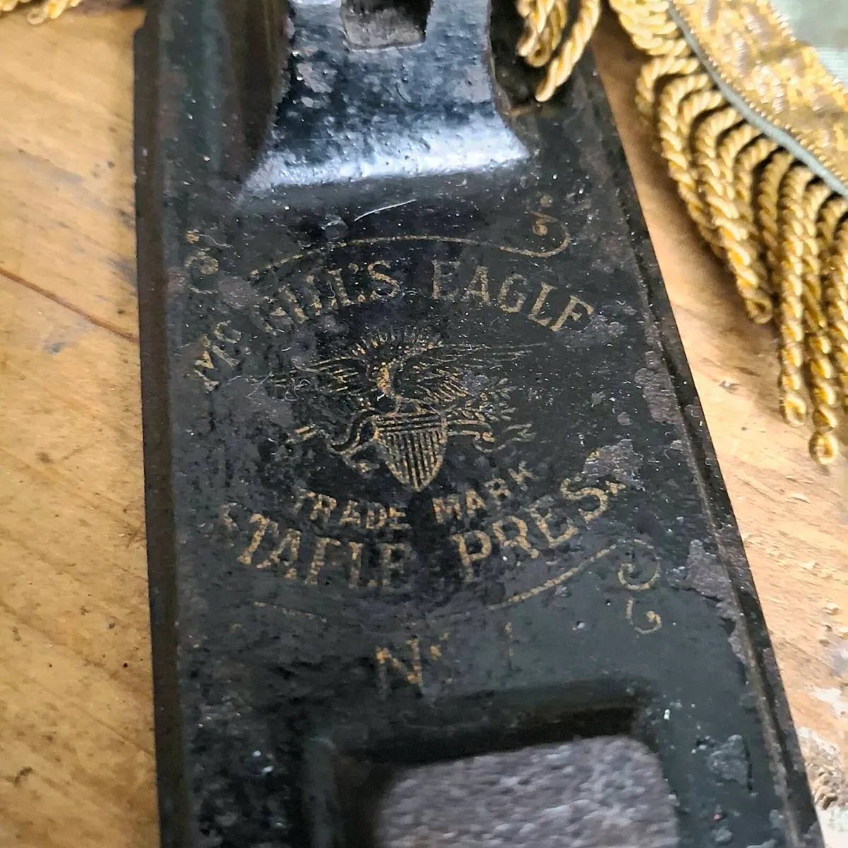 Victorian McGill's Eagle No. 1 Staple Press - Image 2