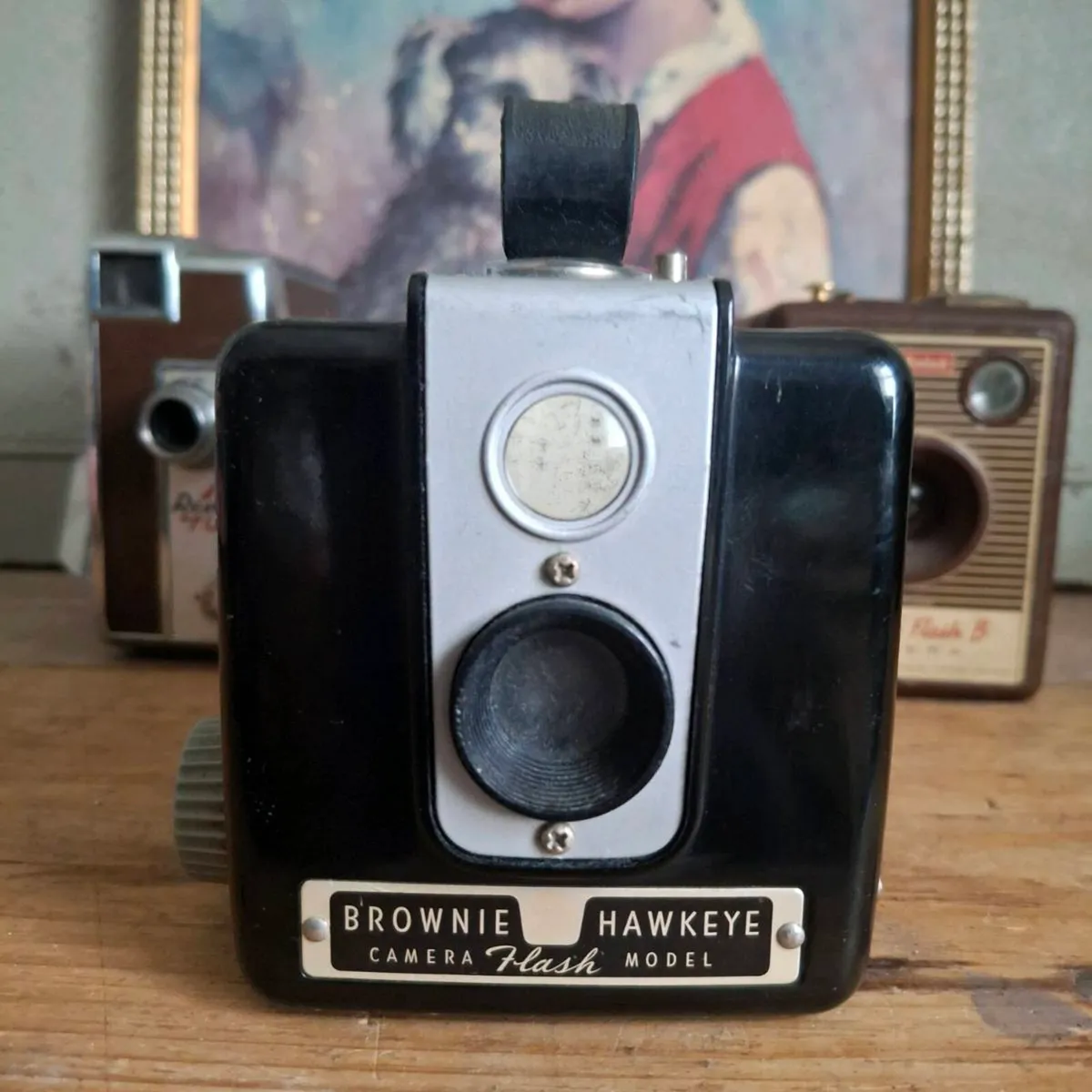 1950s Kodak Brownie Hawkeye Flash Model - Image 1