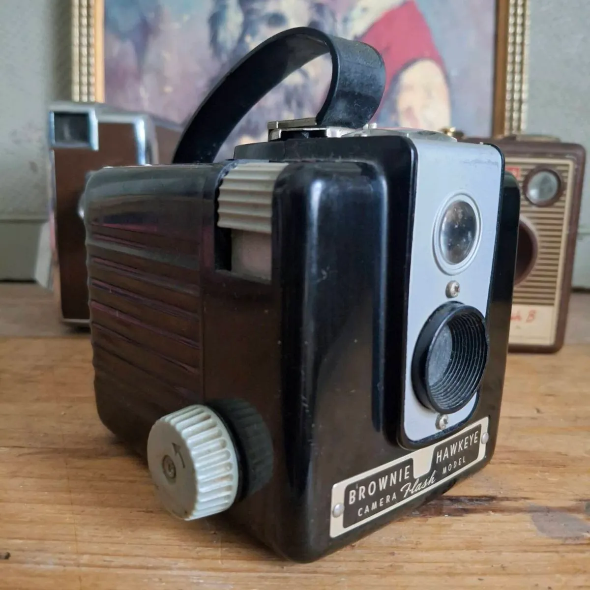 1950s Kodak Brownie Hawkeye Flash Model - Image 2