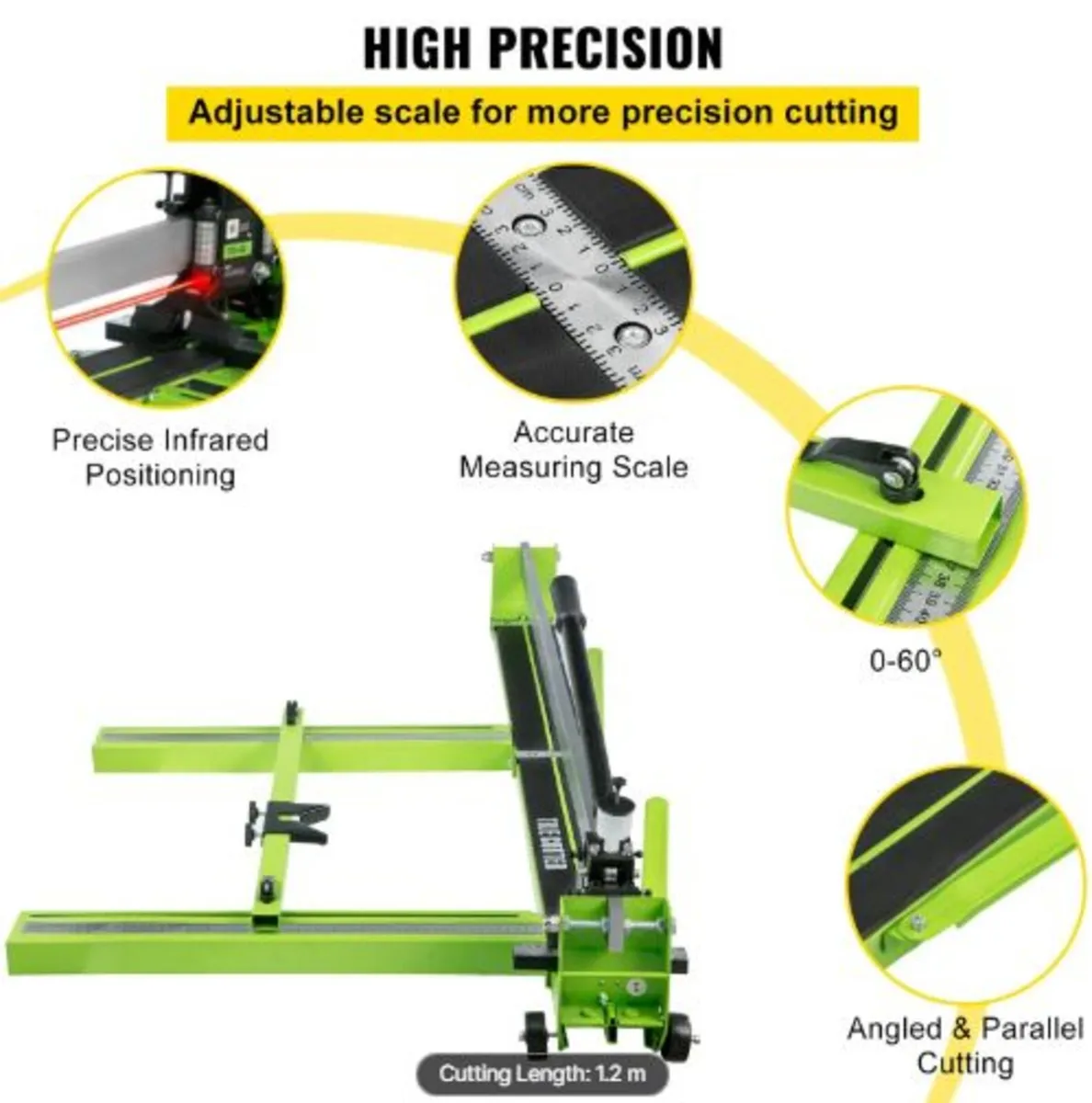 Tile Cutter 47-Inch Manual Tile Cutter 1.4-Inch - Image 2
