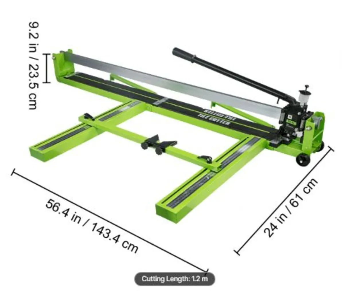 Tile Cutter 47-Inch Manual Tile Cutter 1.4-Inch - Image 3