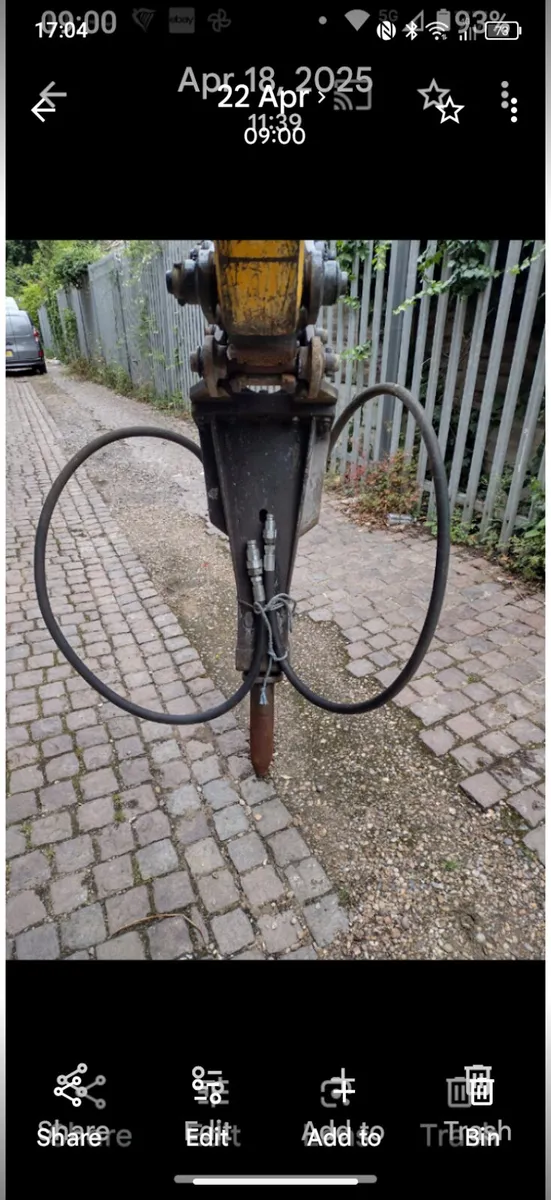 ATLAS COPCO HYDRAULIC BREAKER - Image 4