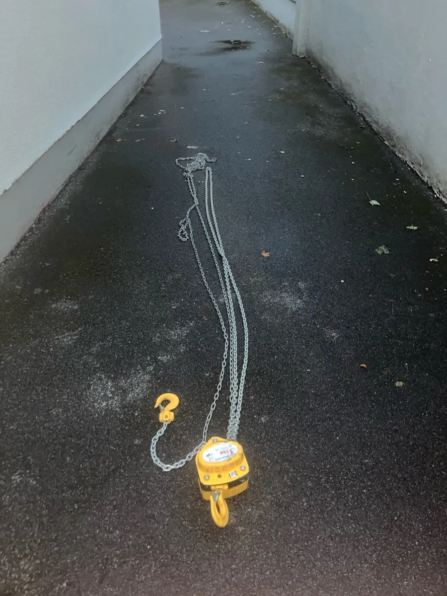 Block and Tackle Pulley 1 Ton - Image 2